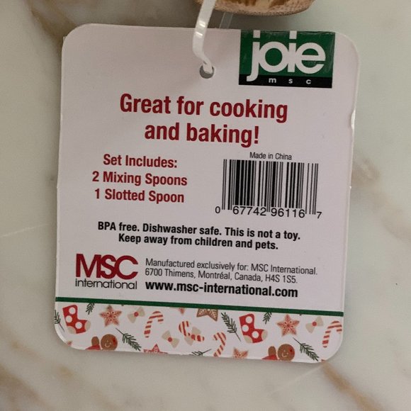 Stainless Steel Cookie Cutters, Comfort Grip Cutter, & 3 piece Bamboo Utensils - Picture 9 of 9